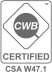 Logo Certification CWB - Le bureau canadien de soudage