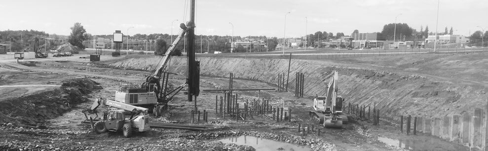 Construction du nouveau Complexe de la Santé, à Sherbrooke